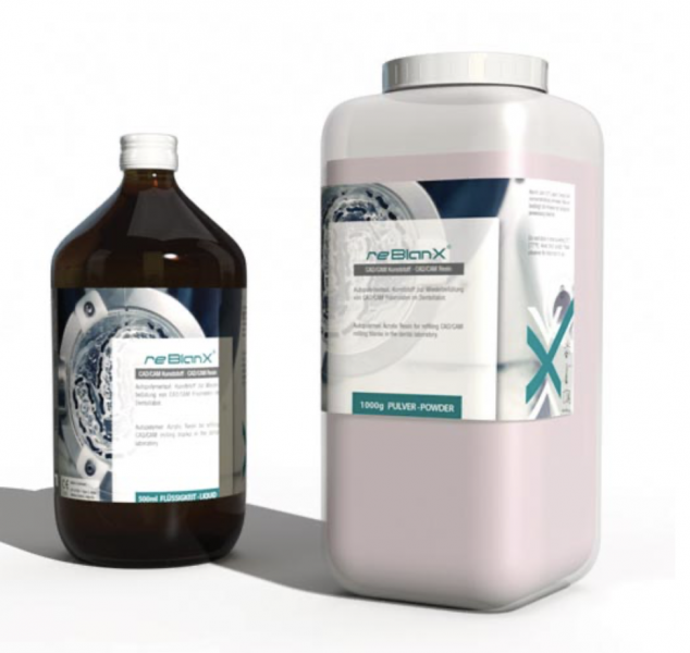 reBlanX®  Refill-Material für CAD/CAM Fräsronden, Autopolymerisat